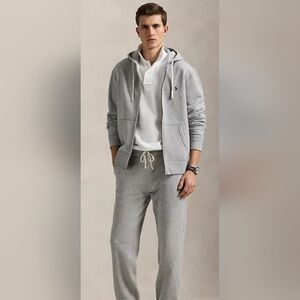 Polo Ralph Lauren FIRE! NWT! Cotton Blend Full Zip Fleece Jogger 2pc Set. Sz Lg.